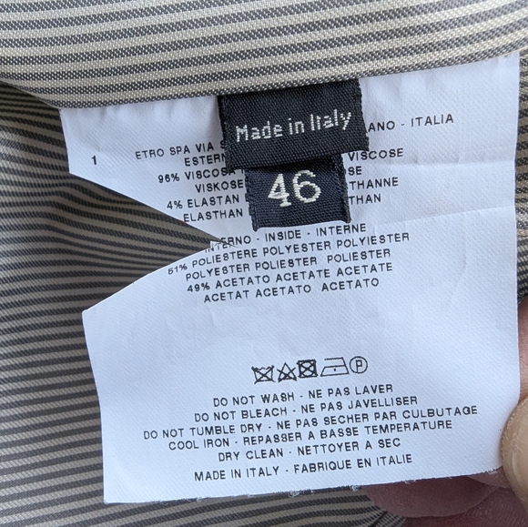 Etro Multicolor Paisley Blazer - Picture 10 of 12